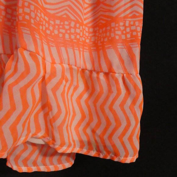 CHILDREN'S PLACE | small (5/6) | Fully Lined Orange Sleeveless Summer Dress - Picture 10 of 16